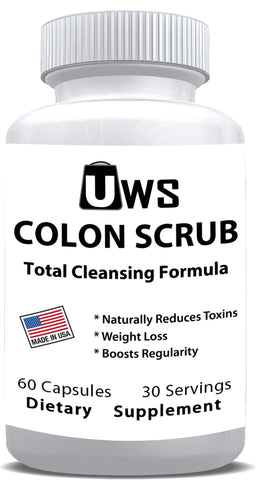 Colon Scrub - Total Colon Cleansing Formula - Detox Supplement